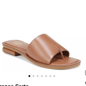 Franco Sarto Women's PEGGY  Brown Slide Sandals NWT